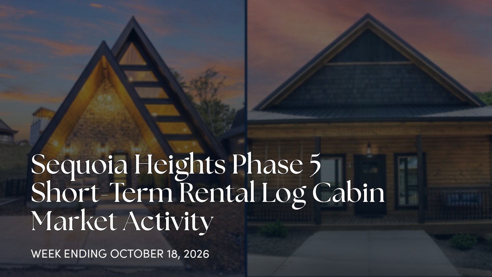 Sequoia Heights Phase 5 Weekly Market Update for the week ending October 18, 2026