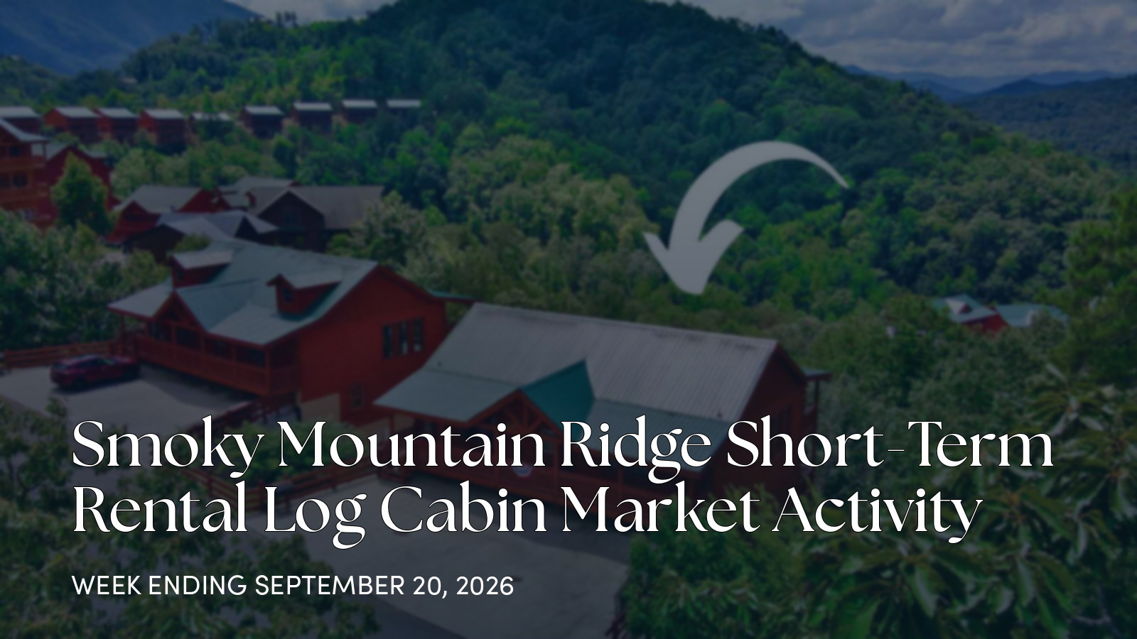 Smoky Mountain Ridge Weekly Market Update: One Closed Sale for the week ending September 20, 2026