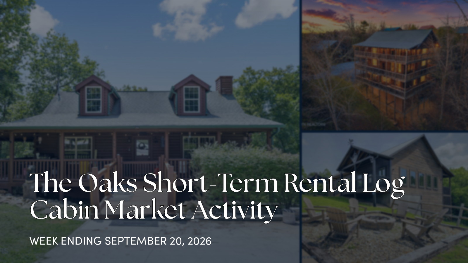 The Oaks in Sevierville: 1 New Listing, 1 Pending, 1 Closed Sale for the week ending September 20, 2026