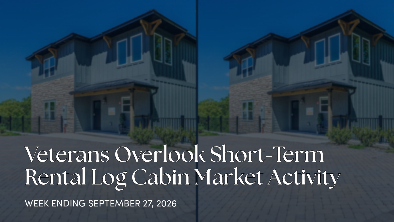 Veterans Overlook Weekly Real Estate Update: 2 Active Listings Trim Price for the week ending September 27, 2026