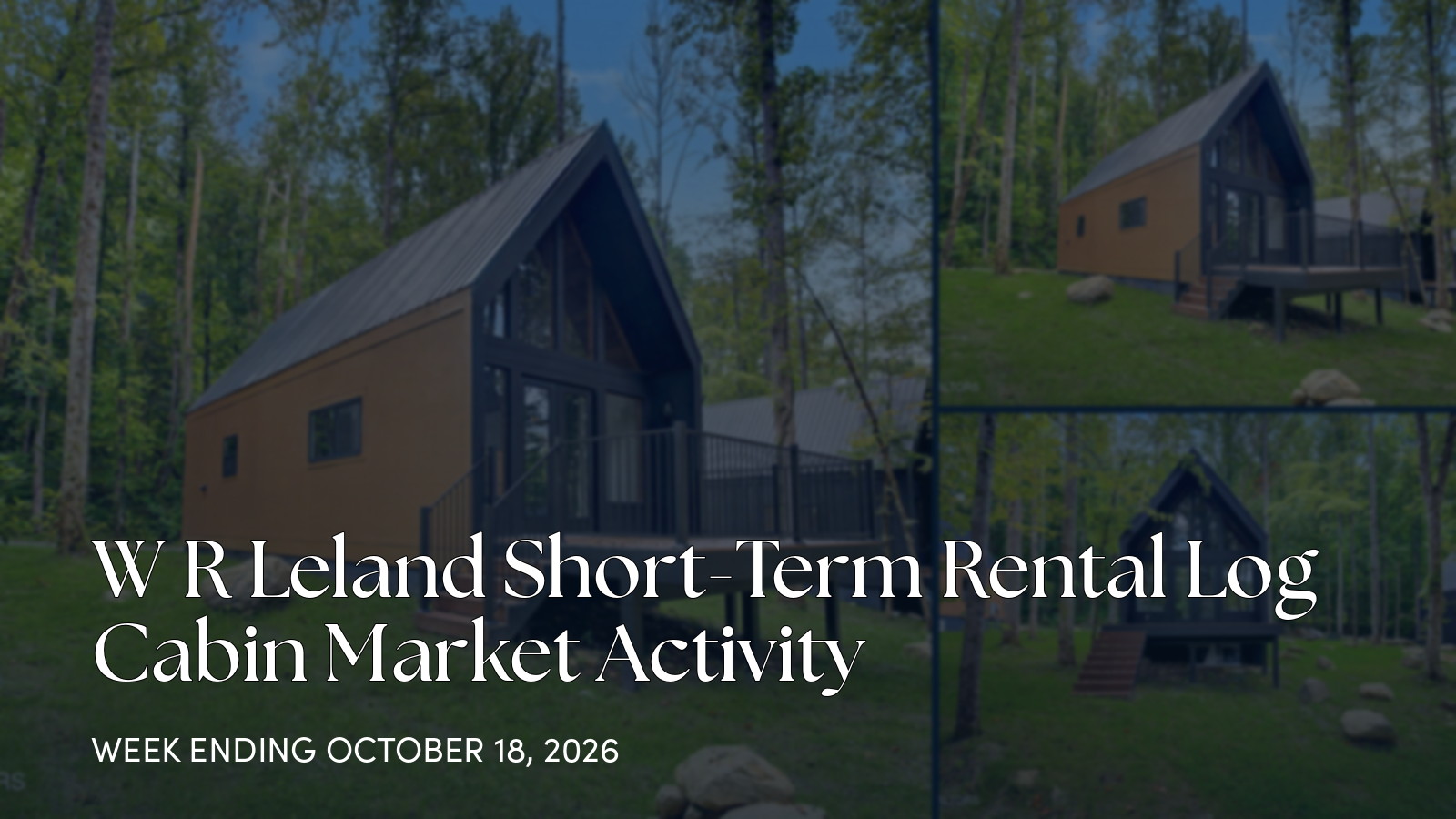 W R Leland Market Update: Four Cabin Price Reductions for the week ending October 18, 2026