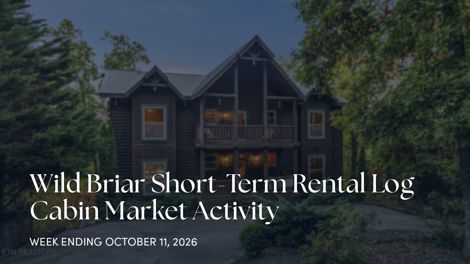 Wild Briar Weekly Market Update: One Closed Sale for the week ending October 11, 2026