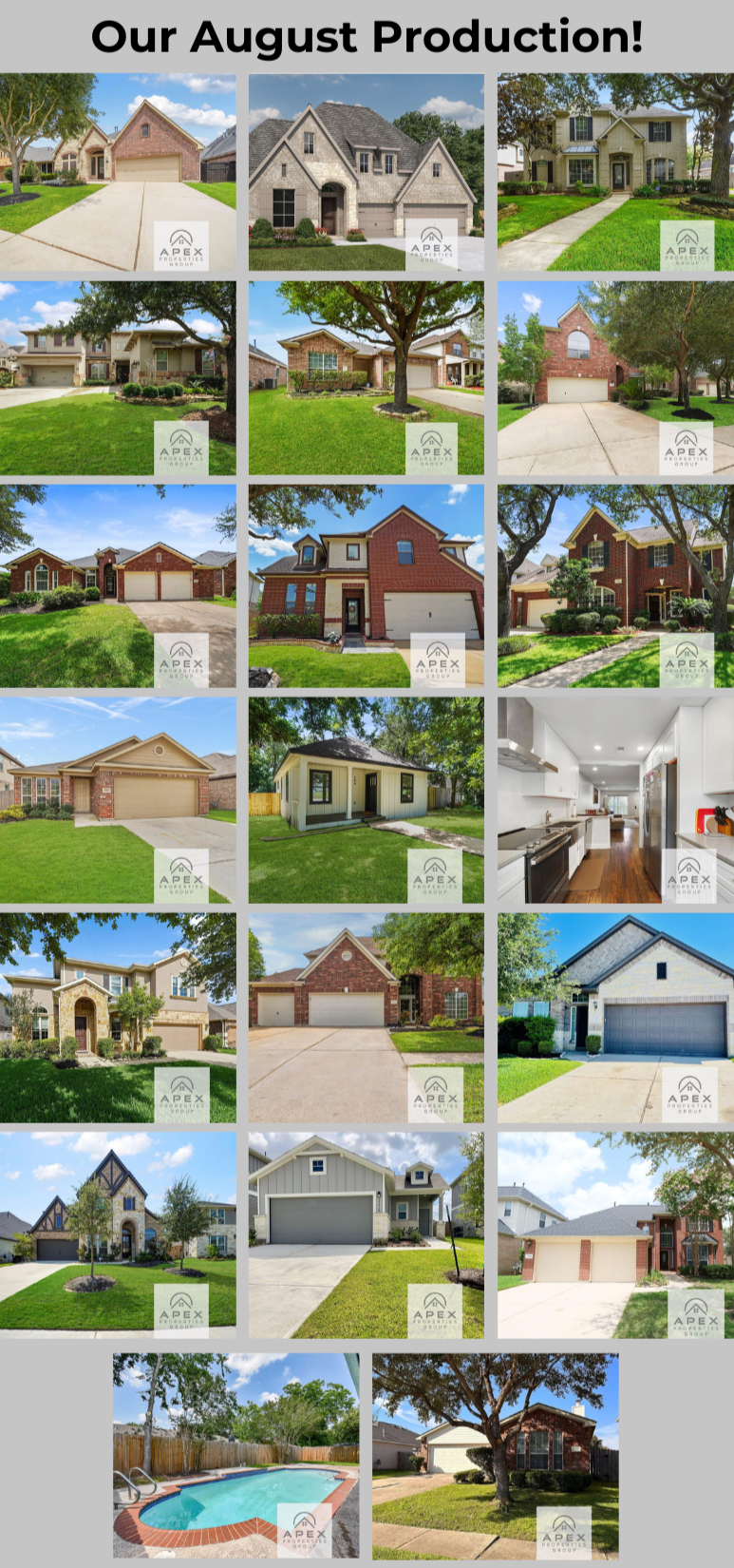 August Production Apex Properties Kris Colquette