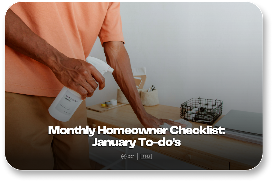Monthly Homeowner Checklist January To do s monthly-homeowner-checklist-january-to-do-s