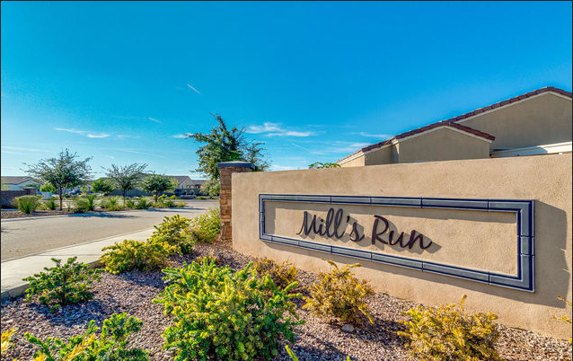 Mill's Run Neighborhood san tan valley, Arizona, az