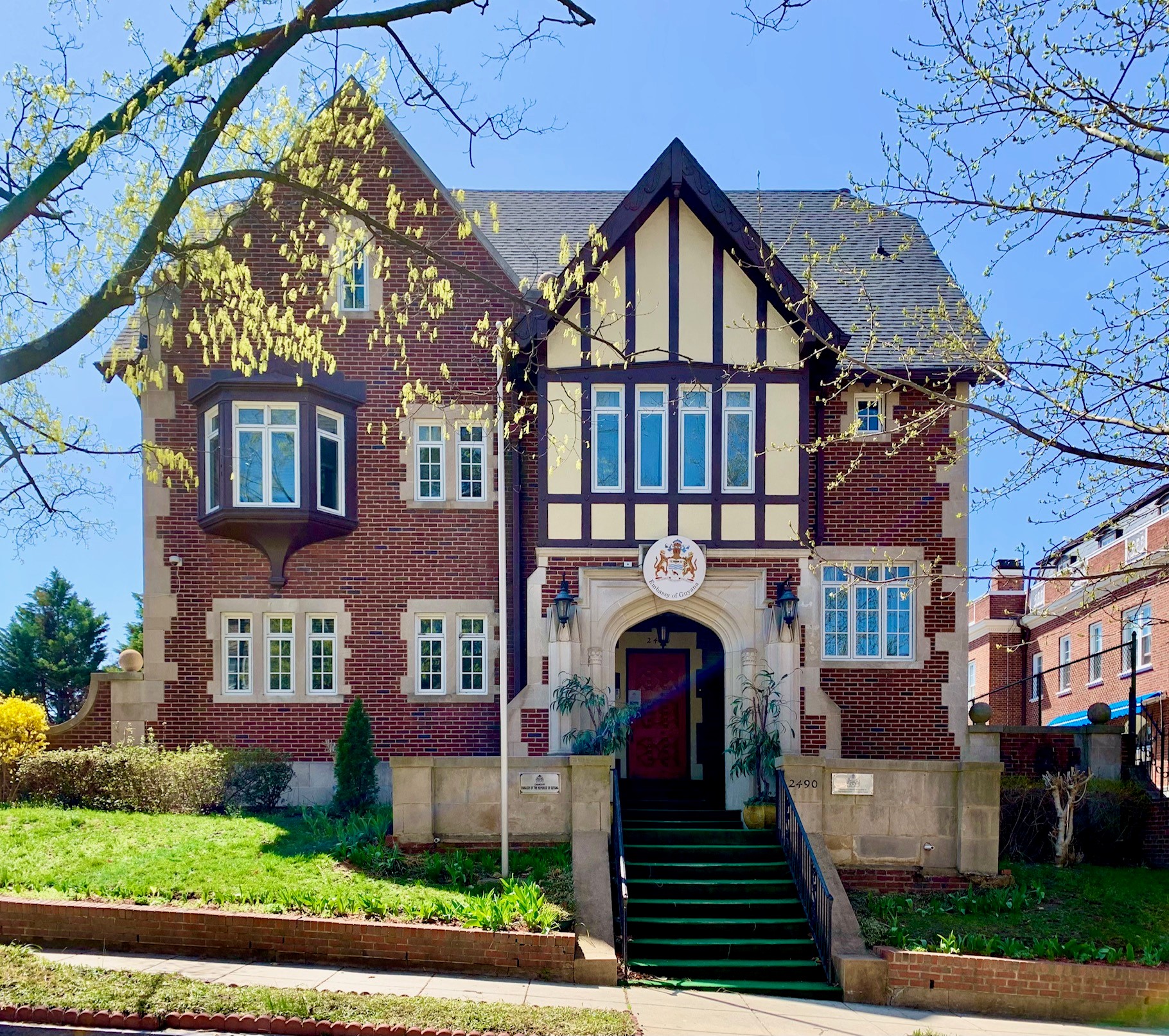 Real Estate For Sale Near the Embassy of Guyana. 2490 Tracy Place NW