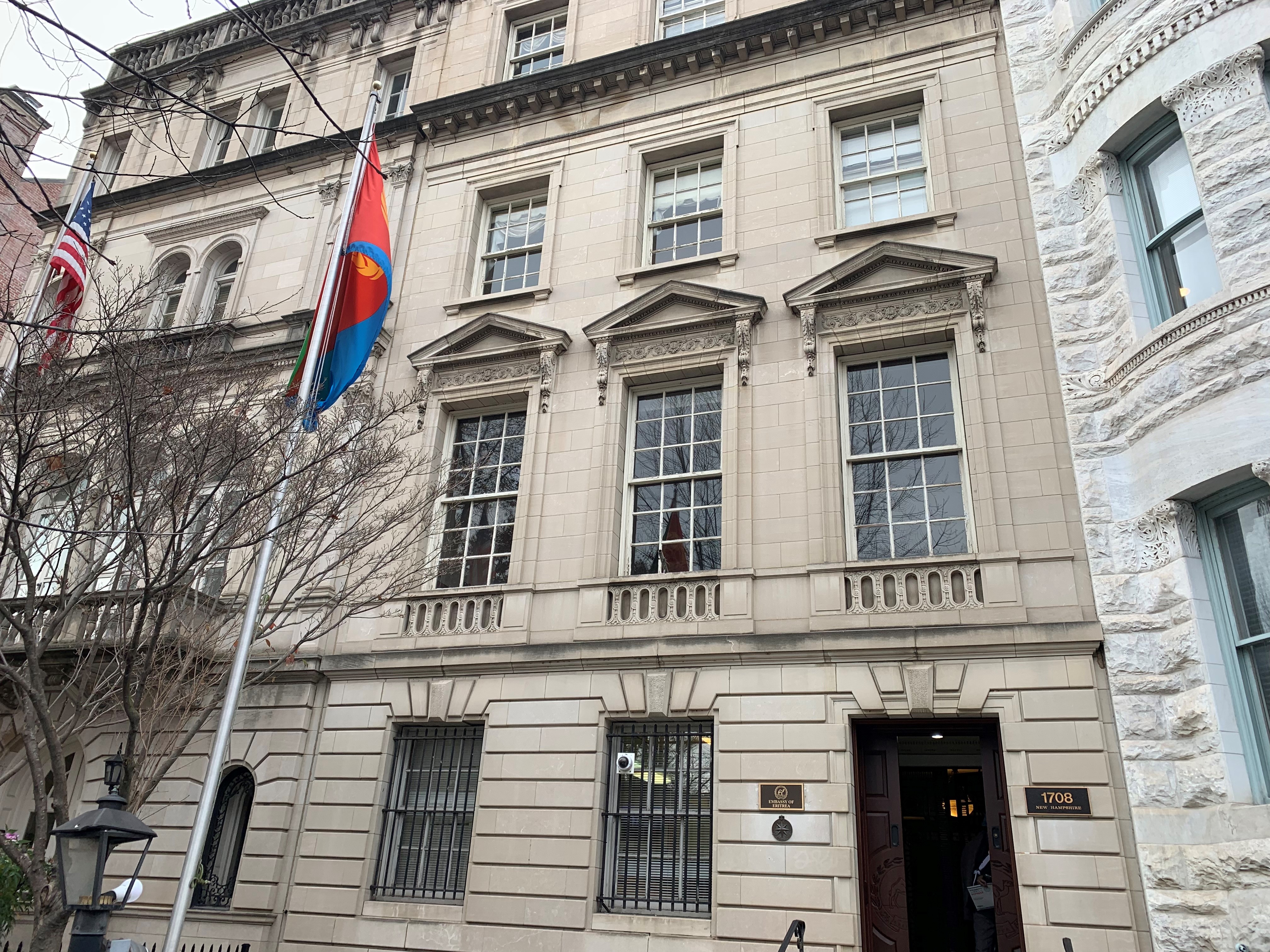 The Embassy of Eritrea in Washington, DC & Nearby Homes For Sale
