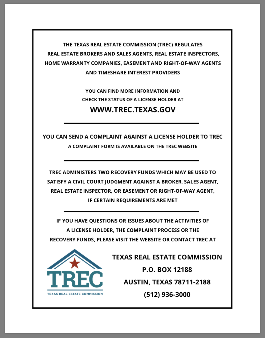 Temple Park Estates Real Estate