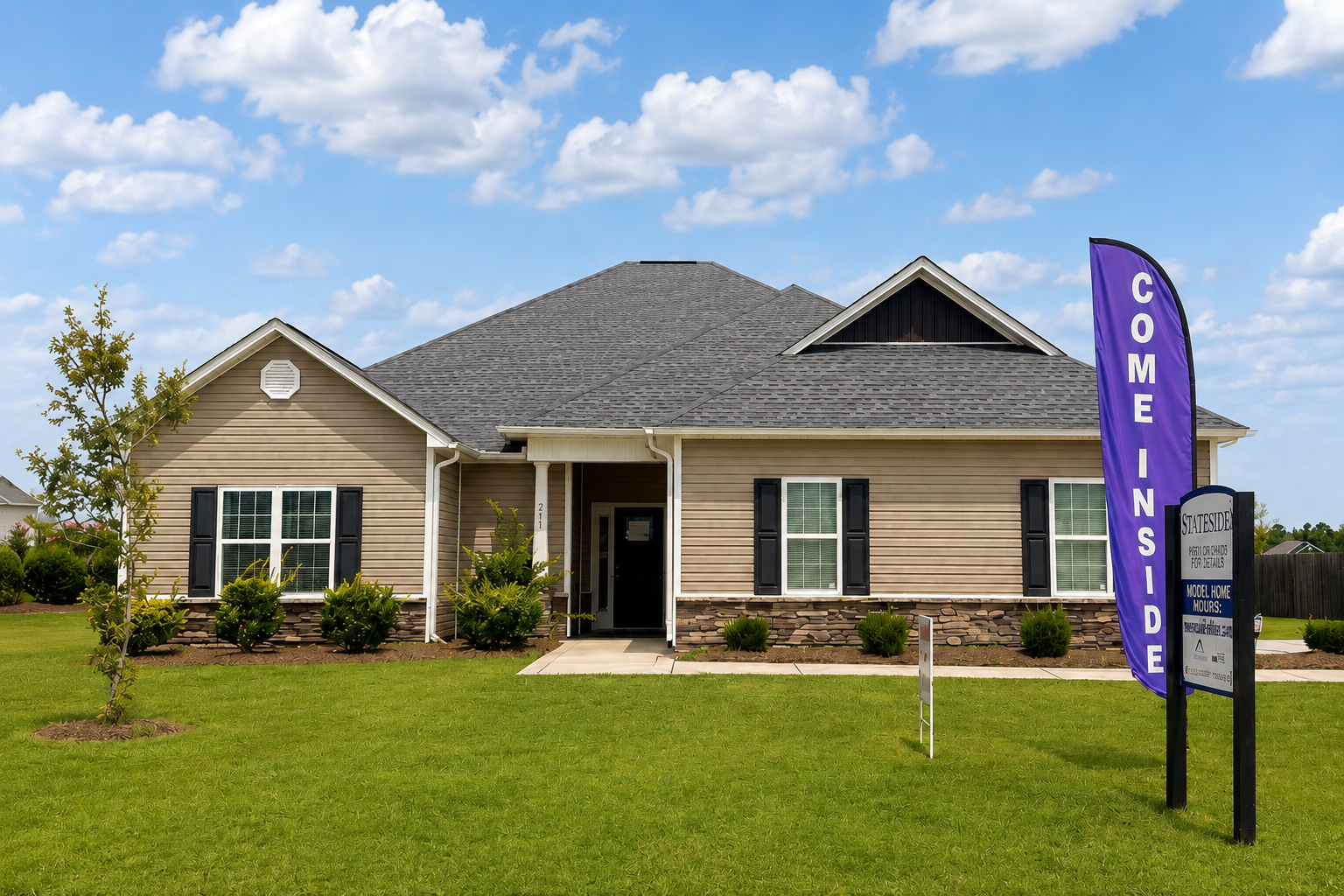 STATESIDE MODEL HOME