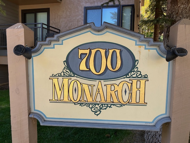 700 Monarch Sign