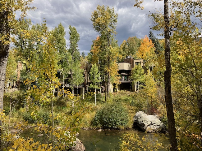 Aspen Club Condos Fronting the Roaring Fork River