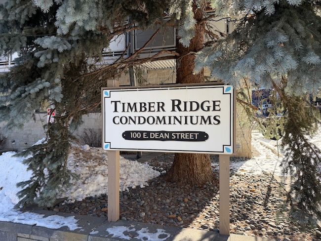 Timber Ridge Sign