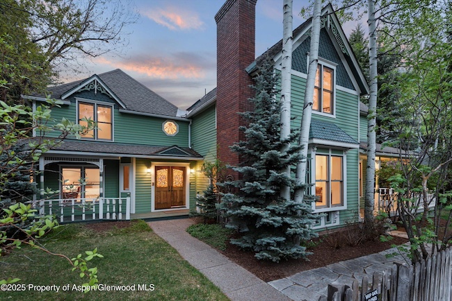 716 and 718 W Hallam Street in Aspen