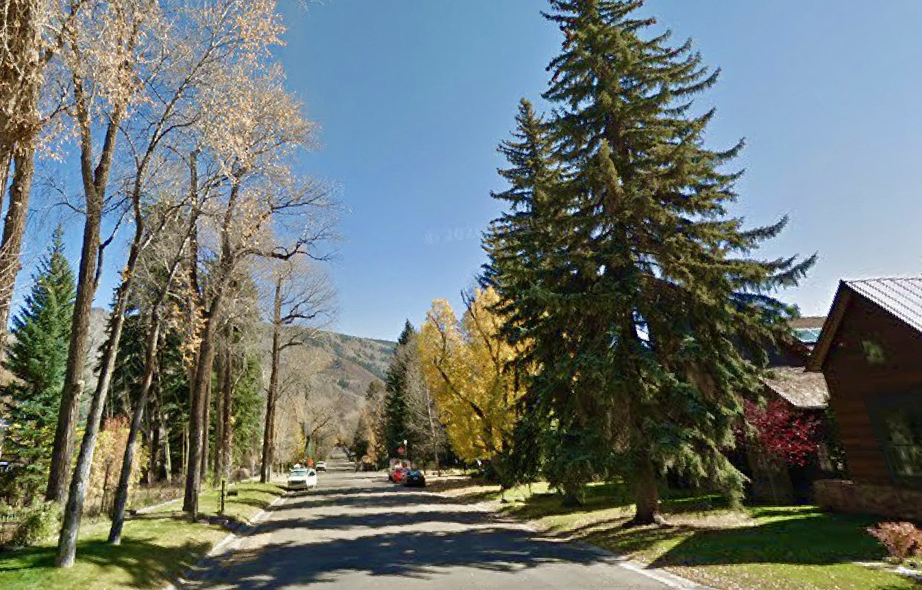 Aspen's West End on a Fall October Day