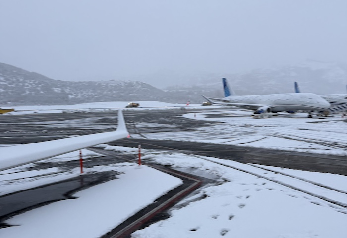 Aspen Airport During the Winter