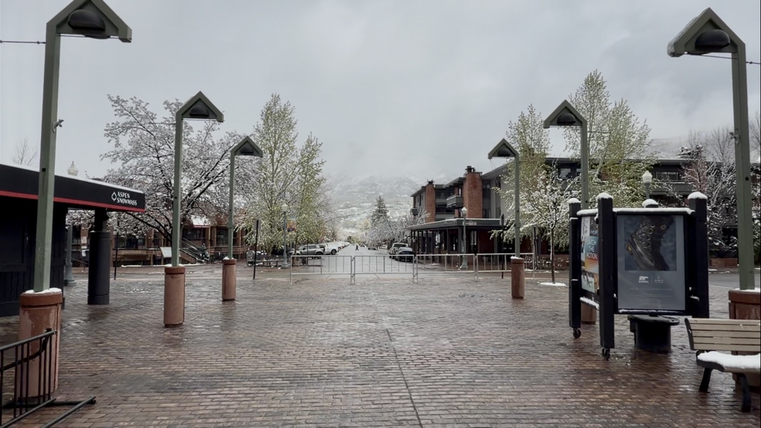 Aspen Ghost Town Facing Red Mountain