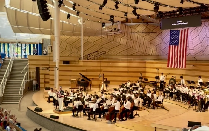 Aspen Music Tent on the 4th of July