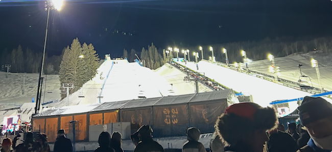 Evening at the X Games in Aspen