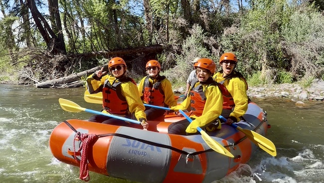 Having Fun with Thunder River Adventures