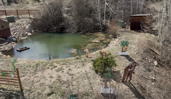 Melted Lake Under the Village Express Lift