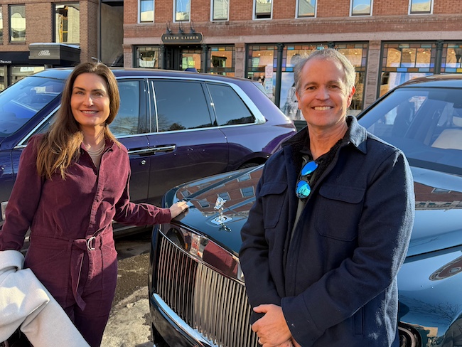 Post Rolls Royce Test Drive in Aspen