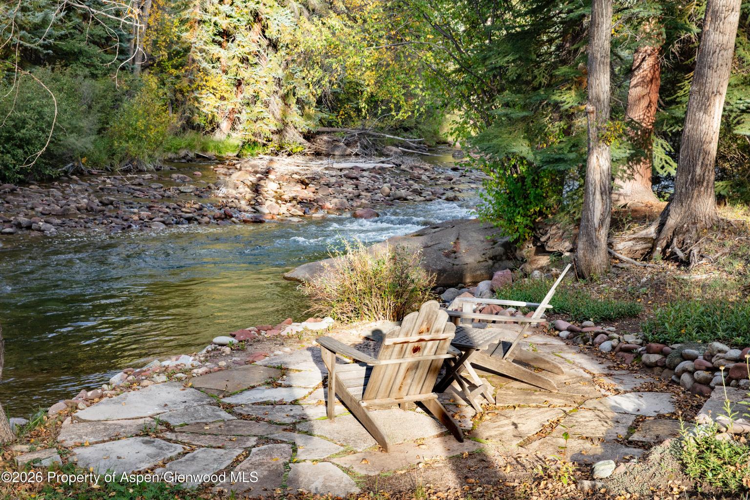 River Fronting 1220 Red Butte Drive in West Aspen