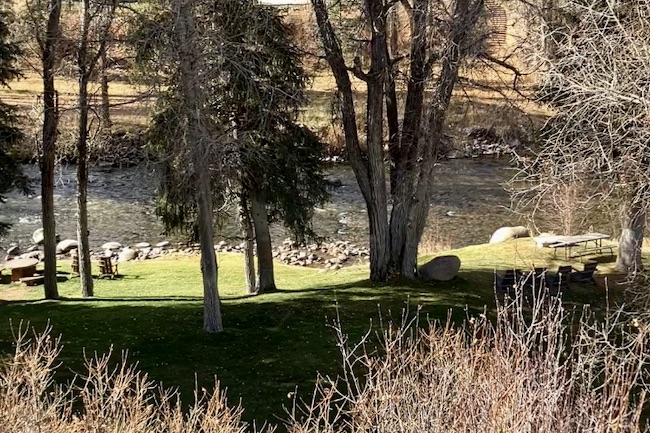 Roaring Fork River View from Woody Creek Home