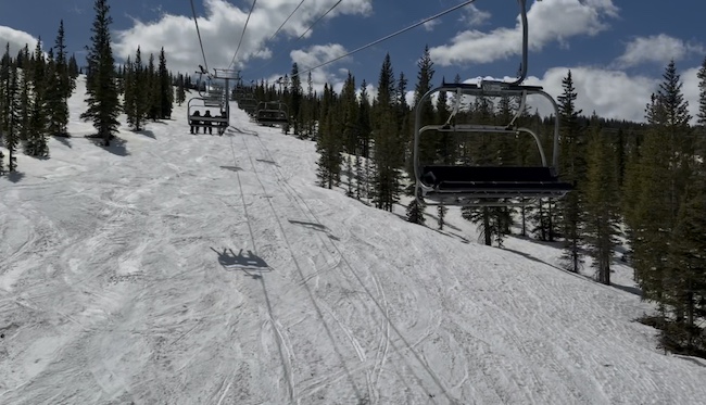 Snow Under Village Express Lift