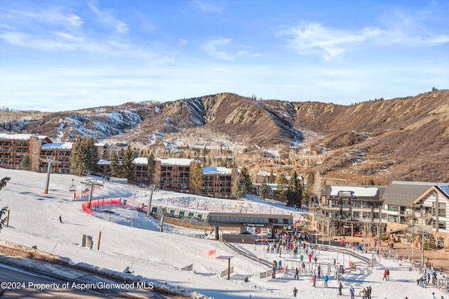 View from Crestwood 1207 in Snowmass