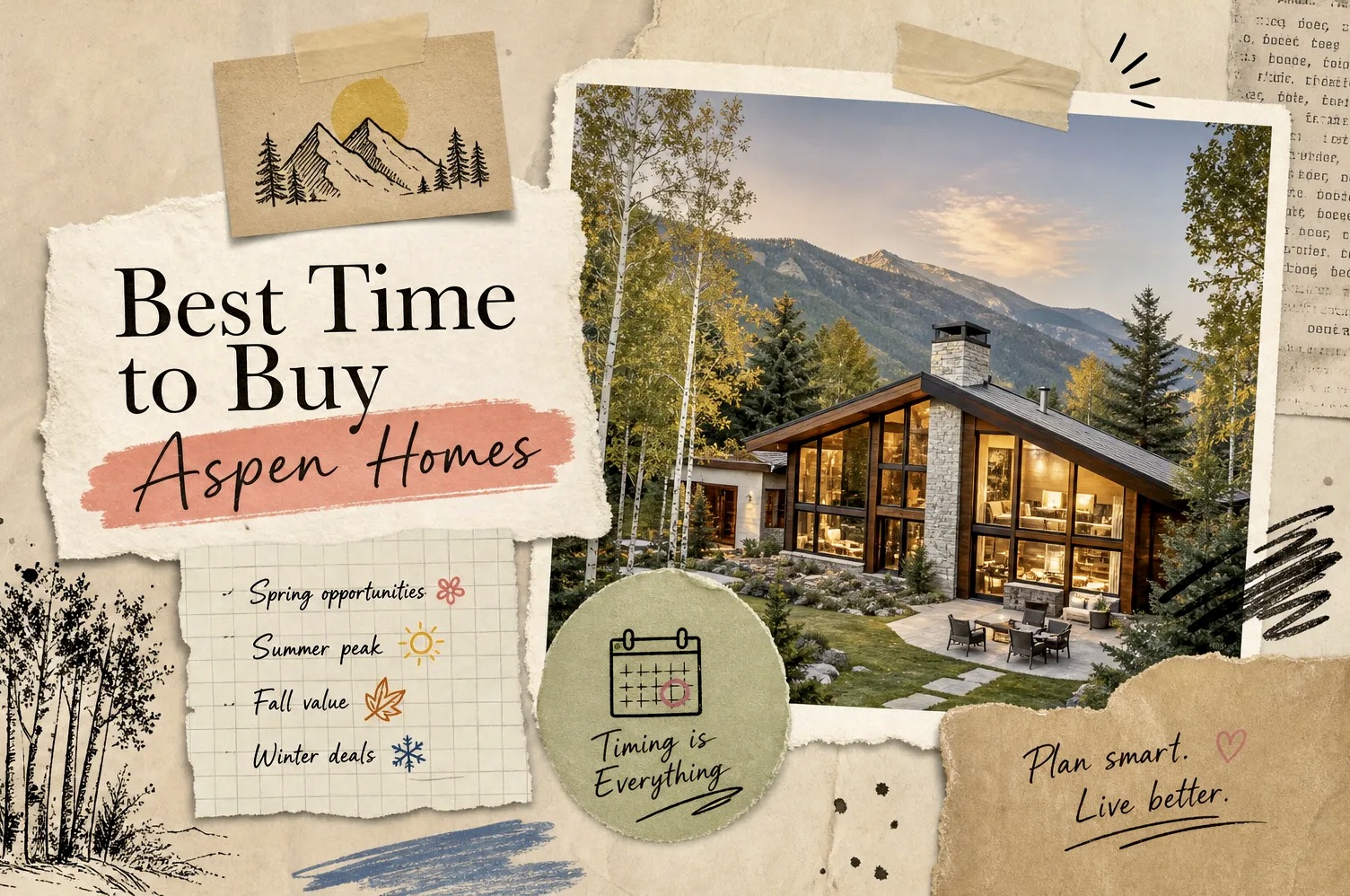 When to Buy an Aspen Home | A Seasonal Guide