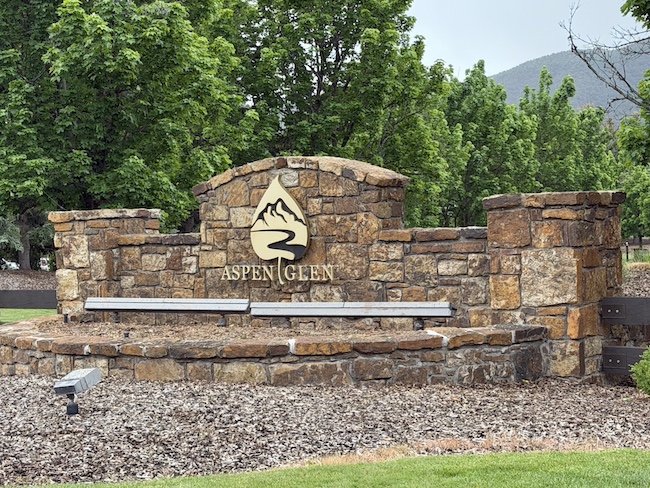 Aspen Glen Sign