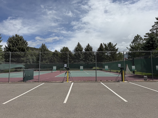 Ranch at Roaring Fork Tennis Courts and EV Chargers