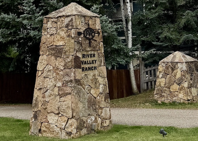 River Valley Ranch Entry Sign