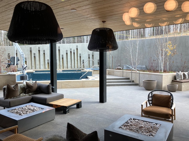 Aura Common Area and Pool in Snowmass