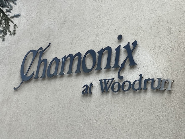 Chamonix at Woodrun Sign in Snowmass