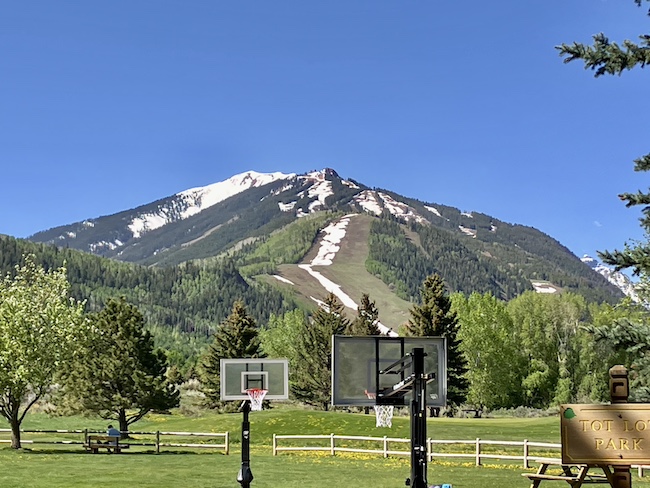 Tot Lot off Cemetery Lane in Aspen