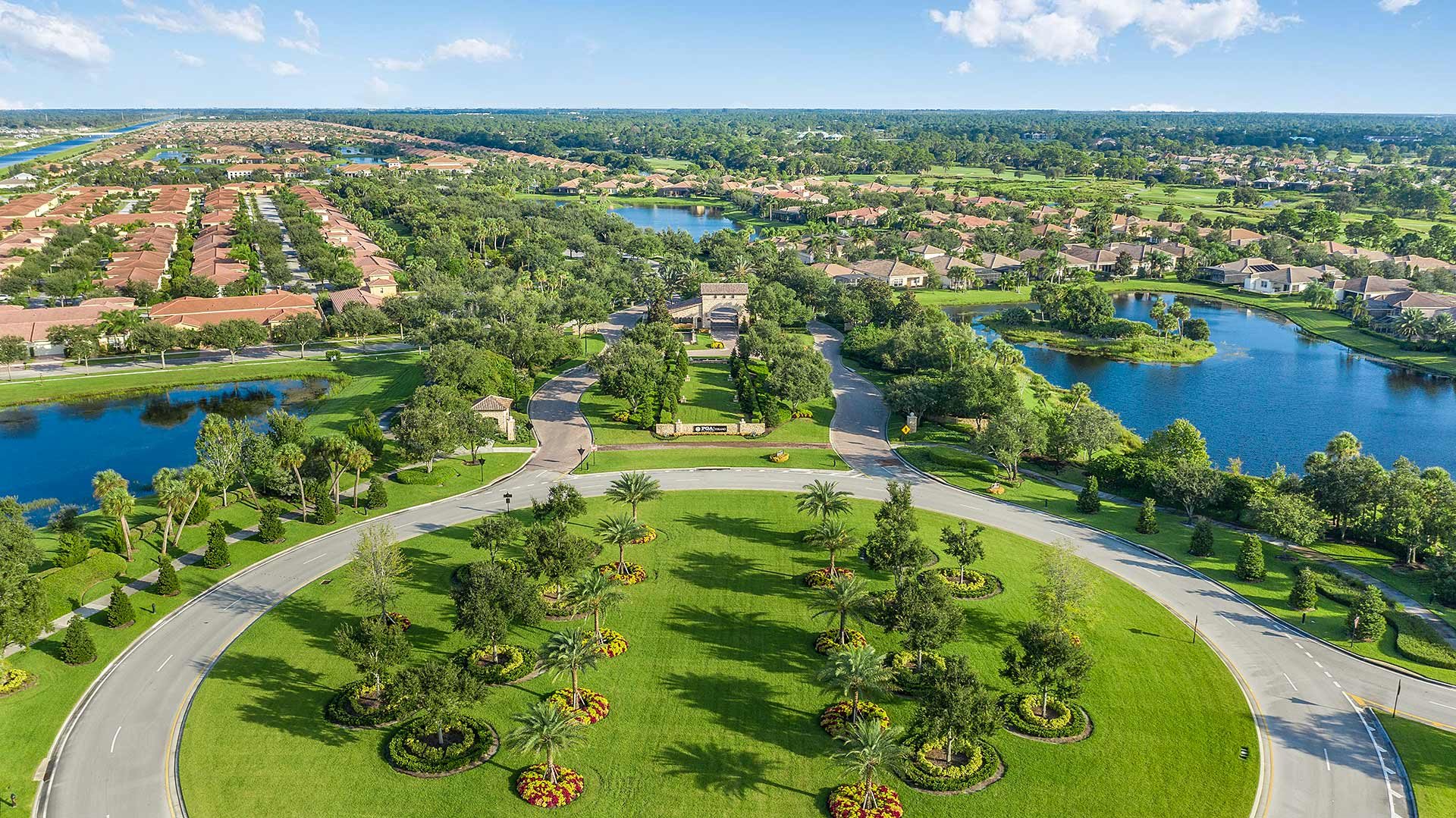PGA Village Verano entrance in Port St. Lucie