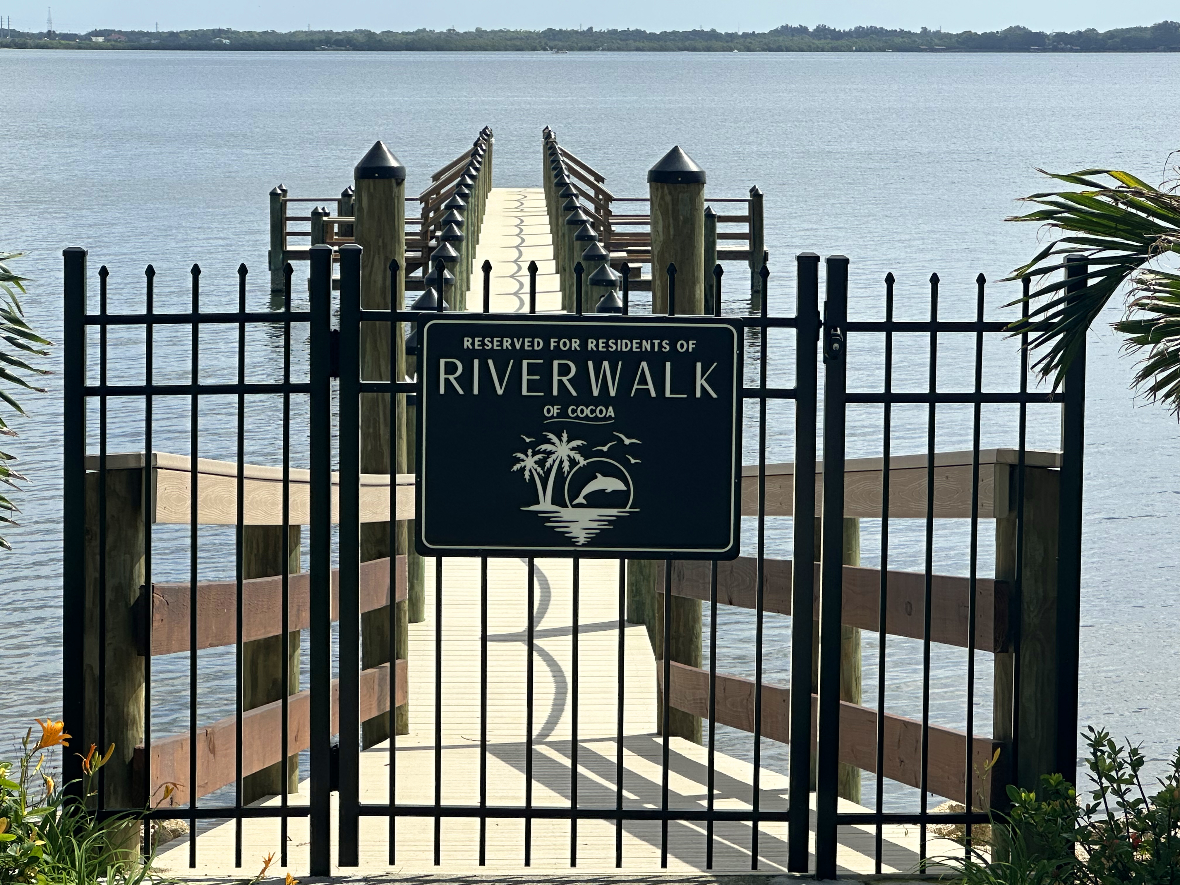 Cocoa Riverfront Park In Florida