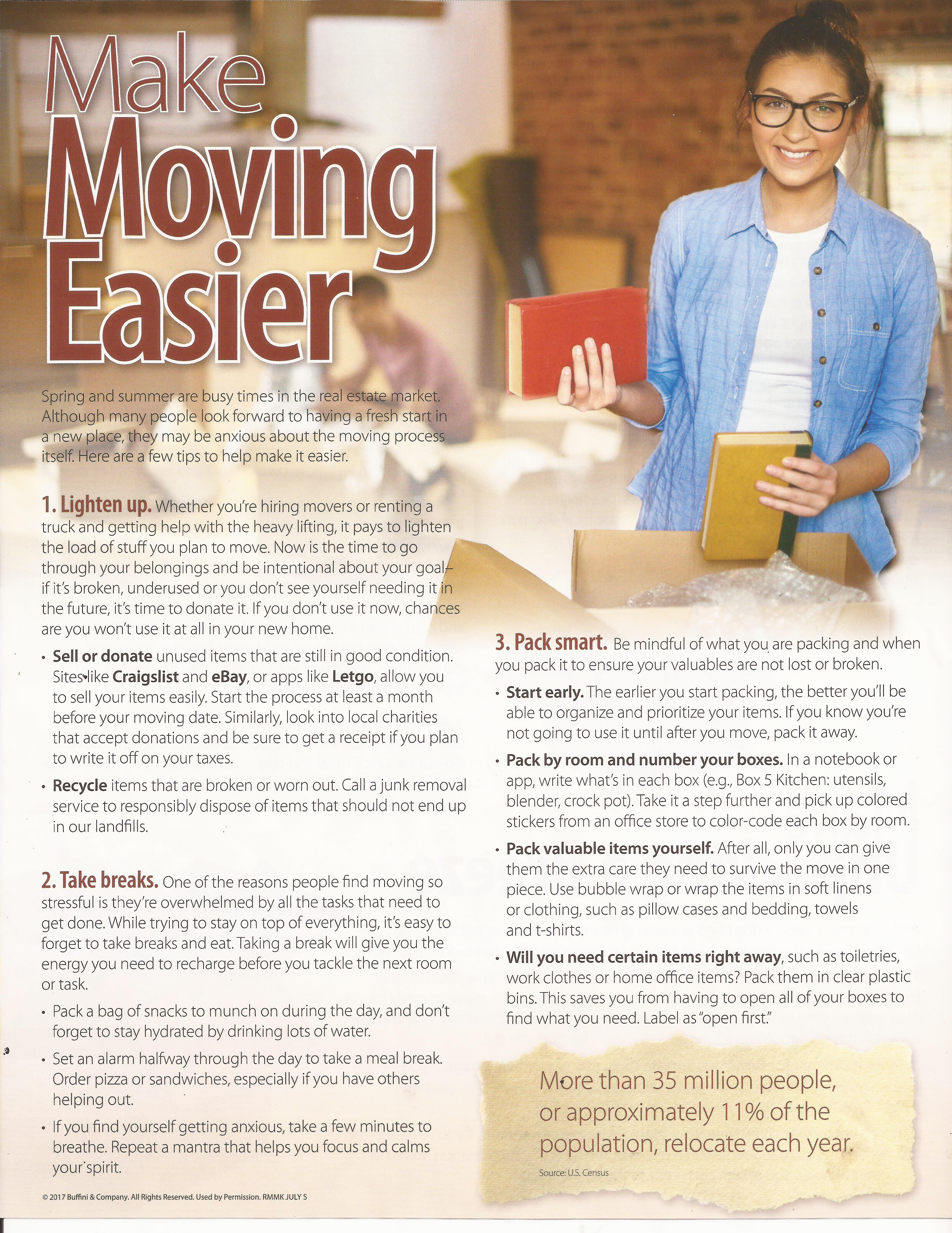 Make Moving Easier | Lori Wakefield REALTOR | Austin Tx