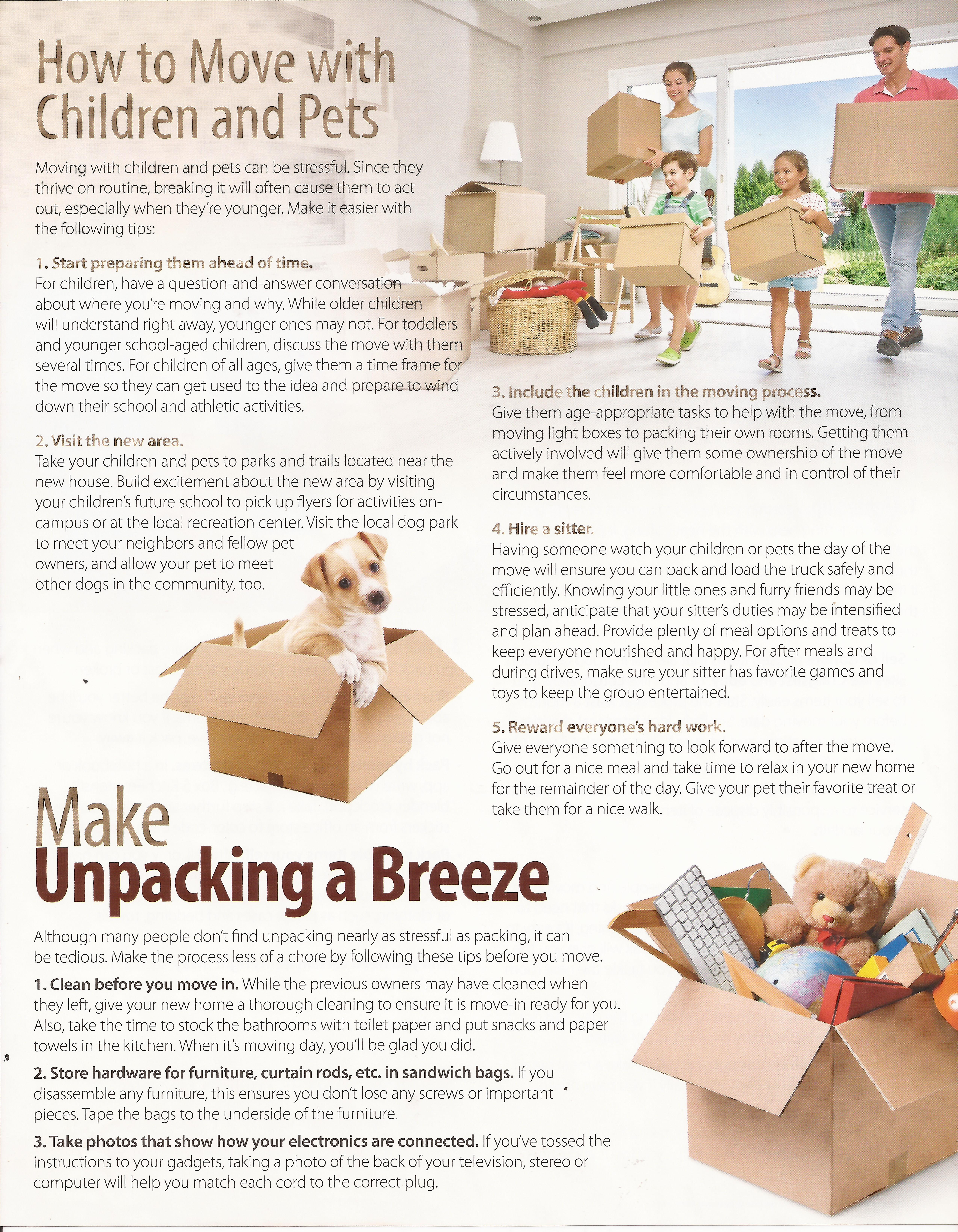 Make Moving Easier | Lori Wakefield REALTOR | Austin Tx