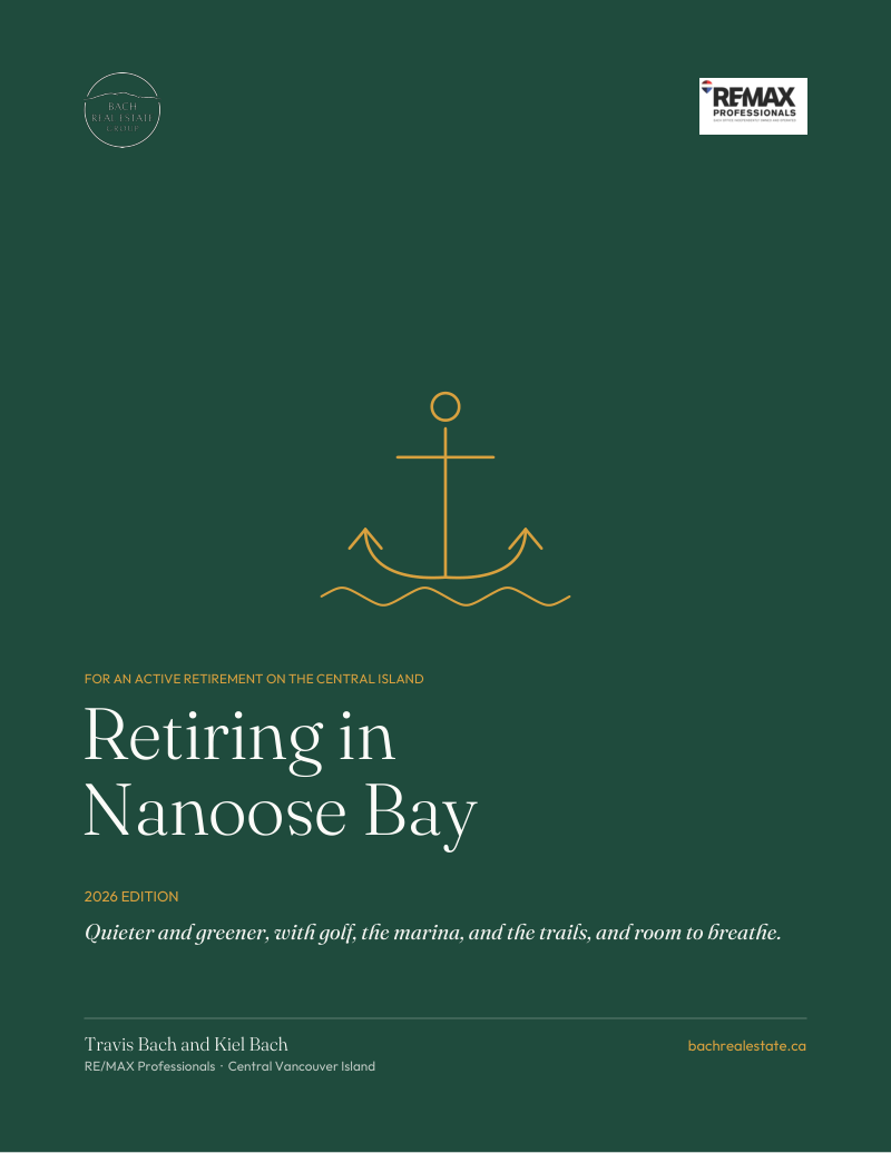 Retiring in Nanoose Bay guide cover