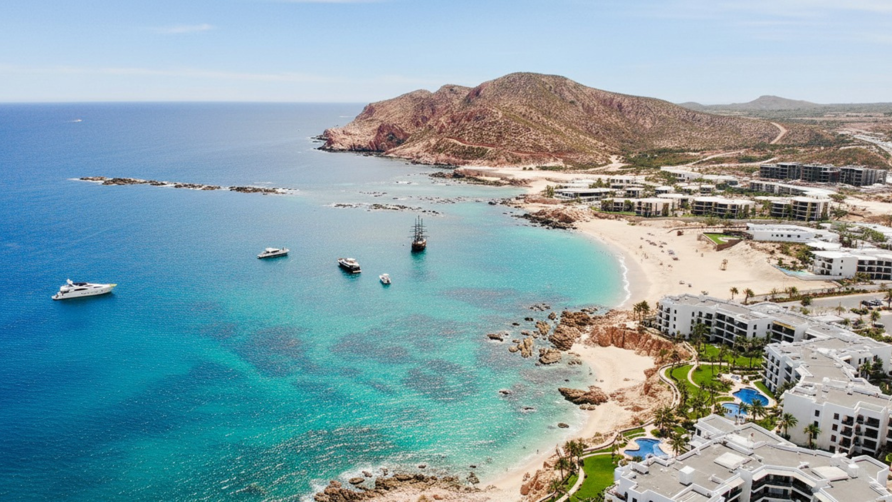 chileno bay from above