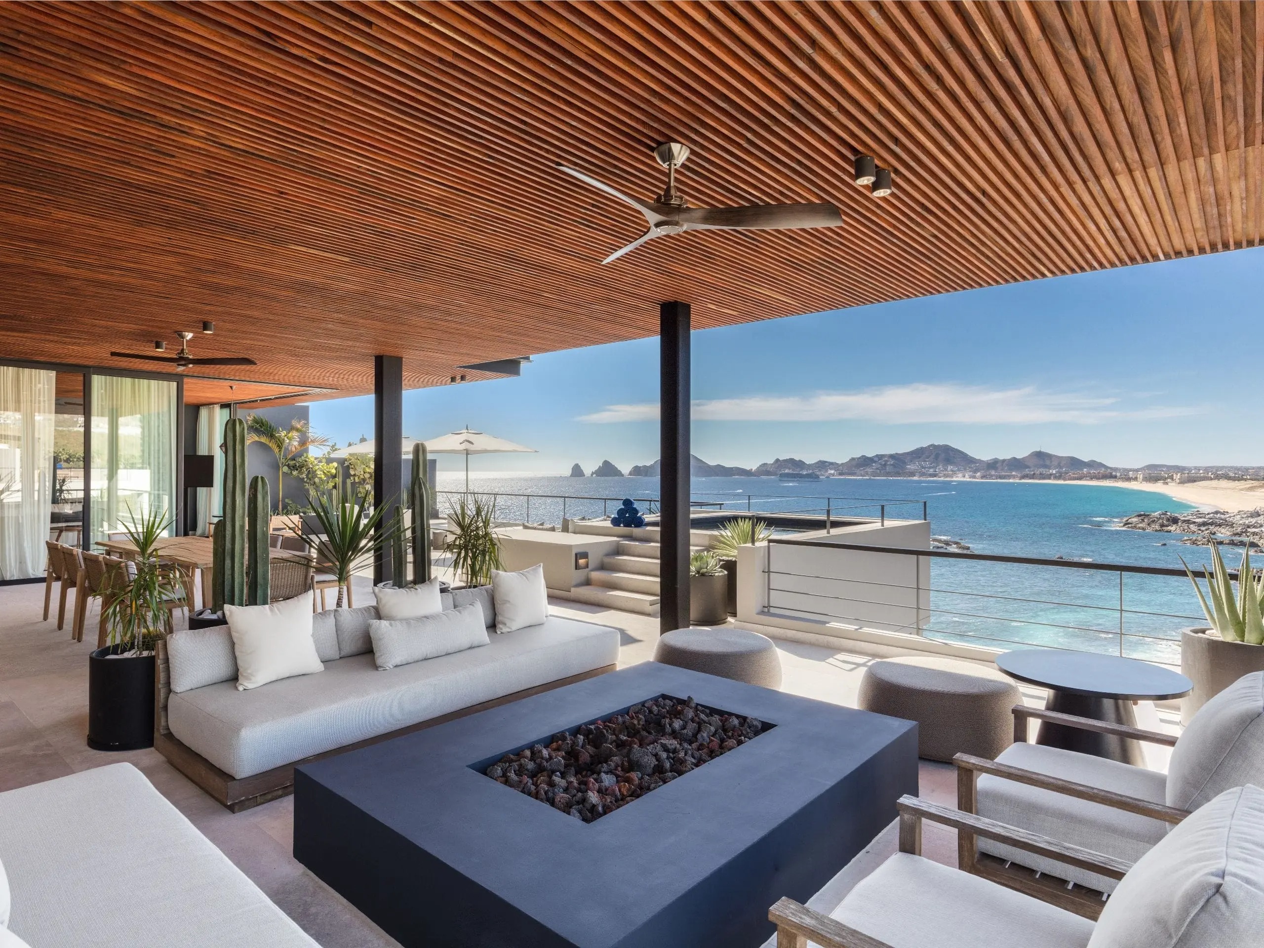 balcony view at the cape hotel in cabo