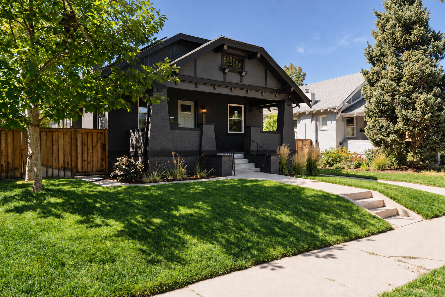 Classic bungalow exterior at 1521 Meade Street