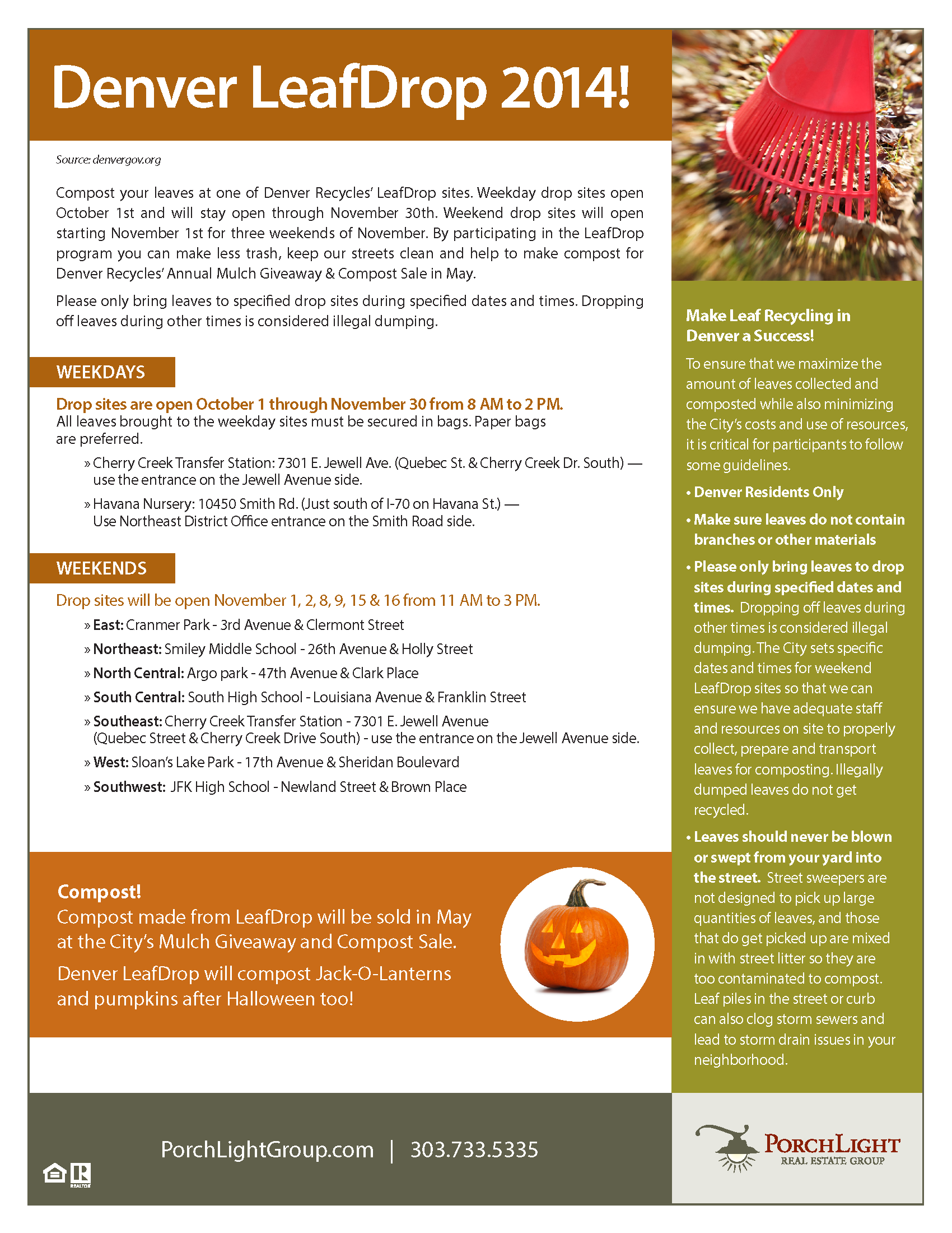 2014 Denver Leaf Drop