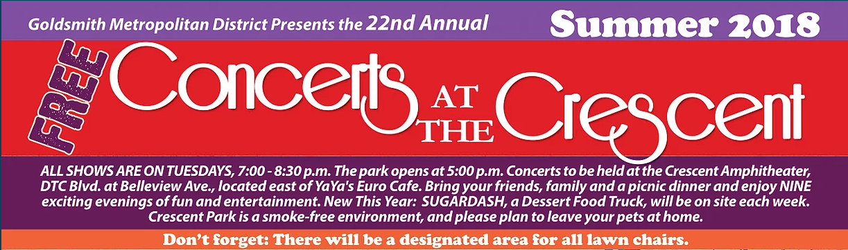 2018 Summer Concerts Crescent
