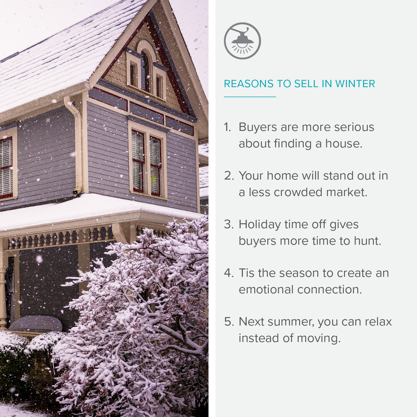 Selling Your Home In Winter