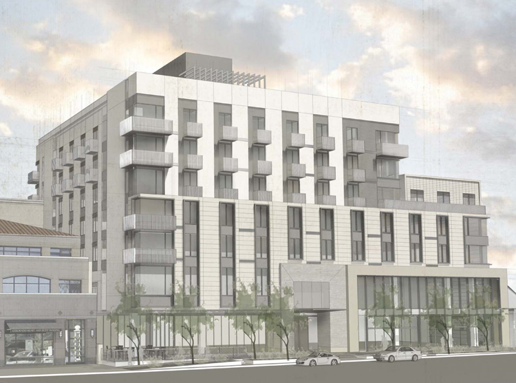 Preliminary rendering of 245 Columbine, courtesy of JG Johnson