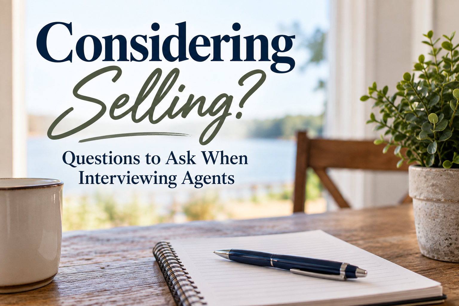 Considering Selling? Questions to Ask When Interviewing Agents