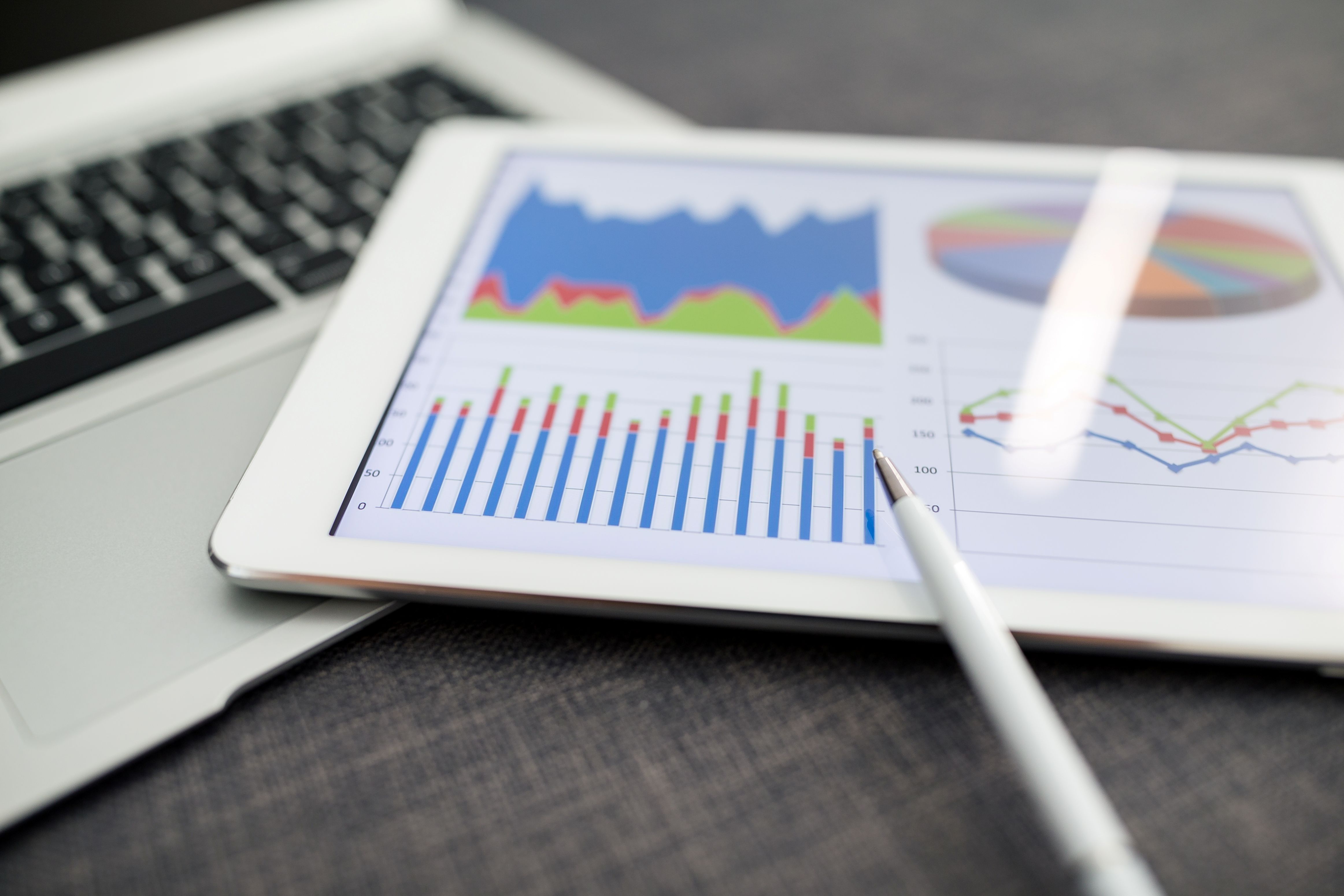 Data charts showing performance improvement